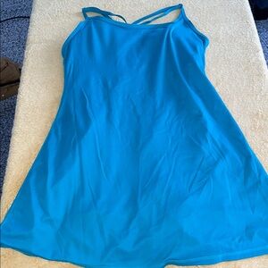 Glow mode teal green dress built in shorts tennis golf medium